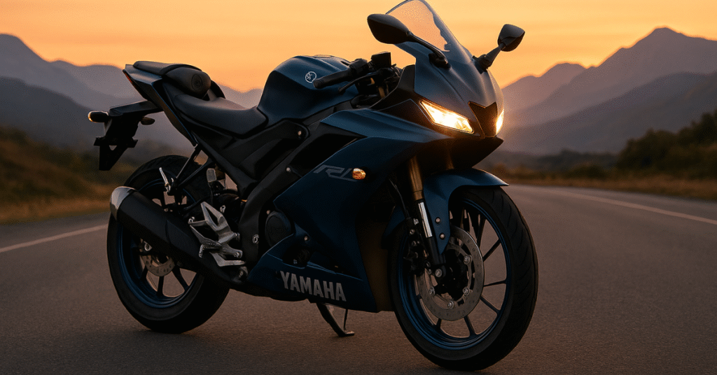2025 में लॉन्च हुई Yamaha R15 V5 ने मचाया तहलका – जानिए पूरी डिटेल, फीचर्स, कीमत और माइलेज