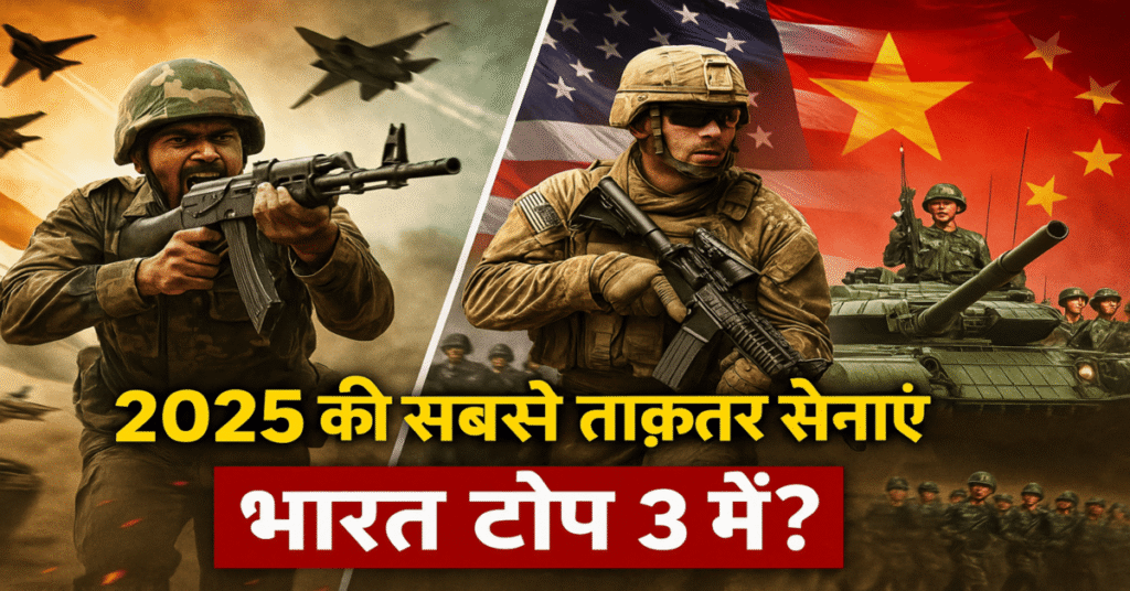 दुनिया की 10 सबसे ताक़तवर सेनाएं – 2025 की नई रैंकिंग